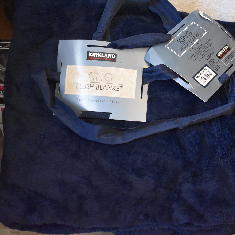 Brand New King Size Plush Blanket